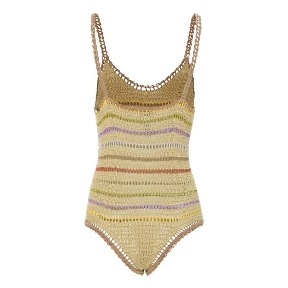 NWT Handmade crocheted one piece - Picture 5 of 5